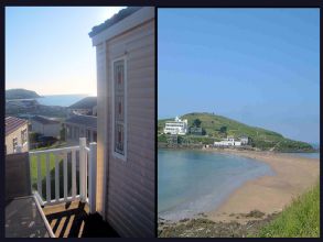Private static caravan rental image from Challaborough Bay Holiday Park, Bigbury on Sea, Devon 