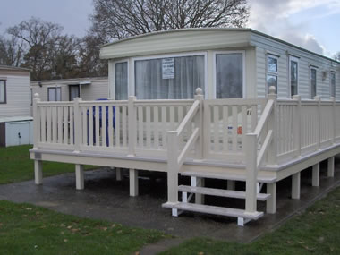 Private static caravan rental image from Hoburne Bashley Park, New Milton, Hampshire 