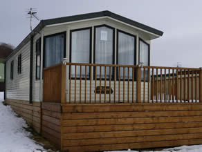 Private static caravan rental image from Clea Hall, Westward, Wigton, Cumbria 